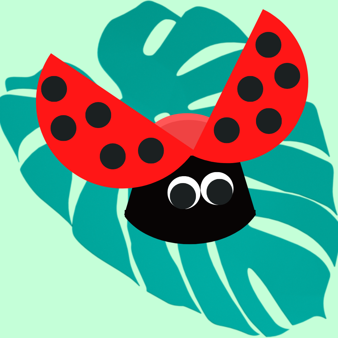 Egg Carton Ladybug png